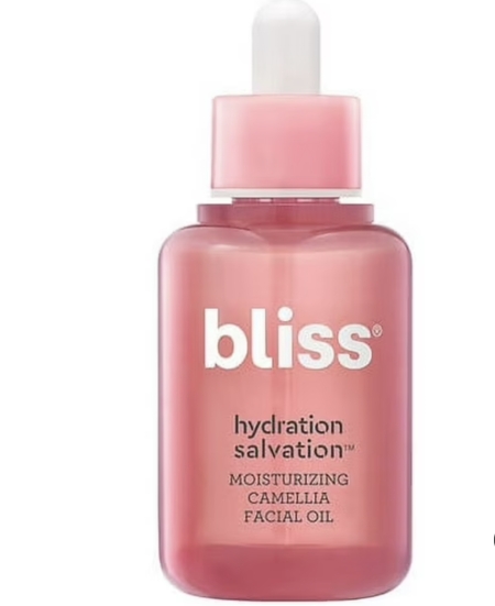 Bliss Hydration Salvation Moisturizing Camellia Facial Oil 1.3fl Oz